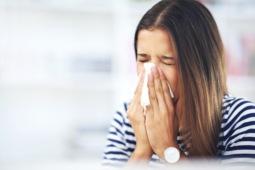 spring allergies and home air quality