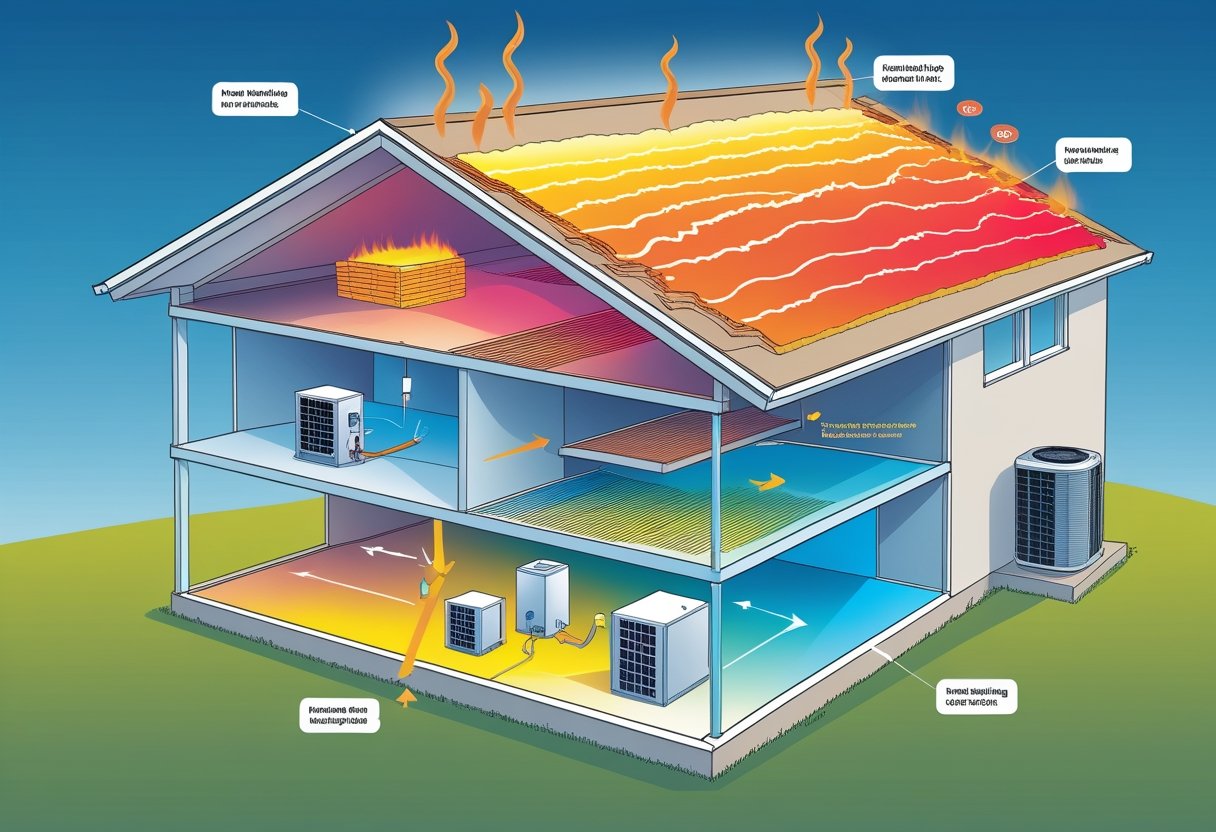 How Attic Temperatures Impact Summer Cooling