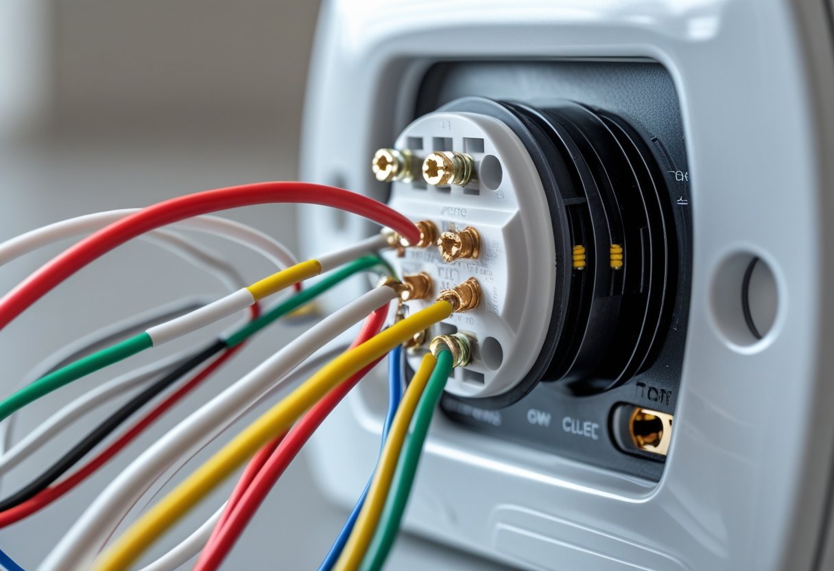 Pgrde Wire How to Upgrade Your Thermostat Wiring Easily and Safely - Sun Heating ...