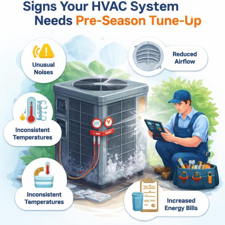 Signs Your HVAC System Needs Pre Season Tune Up